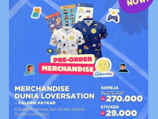 Promo Pre Order Merchandise Dunia Loversation by Valerie Patkar 8