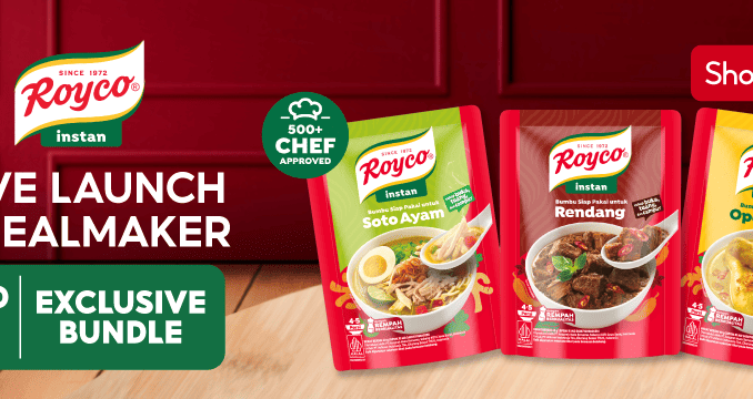 Promo Royko Bumbu Siap Pakai Diskon hingga 50% + Hadiah Seru!