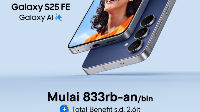 Promo Samsung Galaxy S25 FE di Blibli Cicilan Mulai 833K + Benefit hingga 2,6 Juta