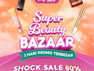 Promo Shopee Super Beauty Bazaar SHOCK SALE 80%!