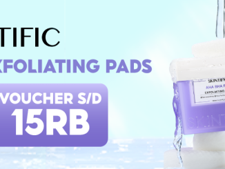 Promo Skintific Exfoliating Pads di Shopee Diskon hingga 60% + Voucher 15K