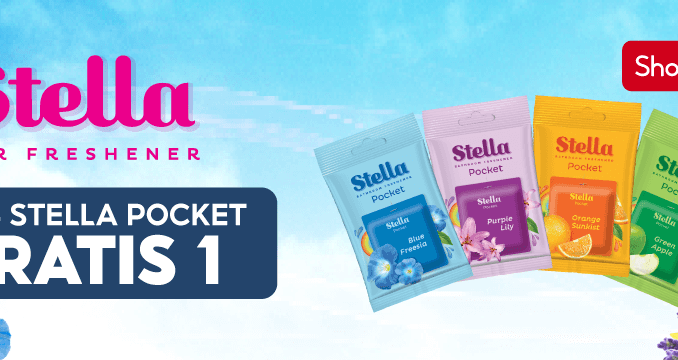 Promo Stella Pocket di Shopee BELI 4 GRATIS 1! 1