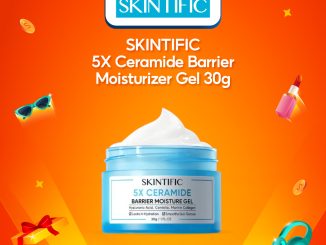 SKINTIFIC 5X Ceramide Barrier Moisture Gel Harga Spesial di Shopee 12.12!