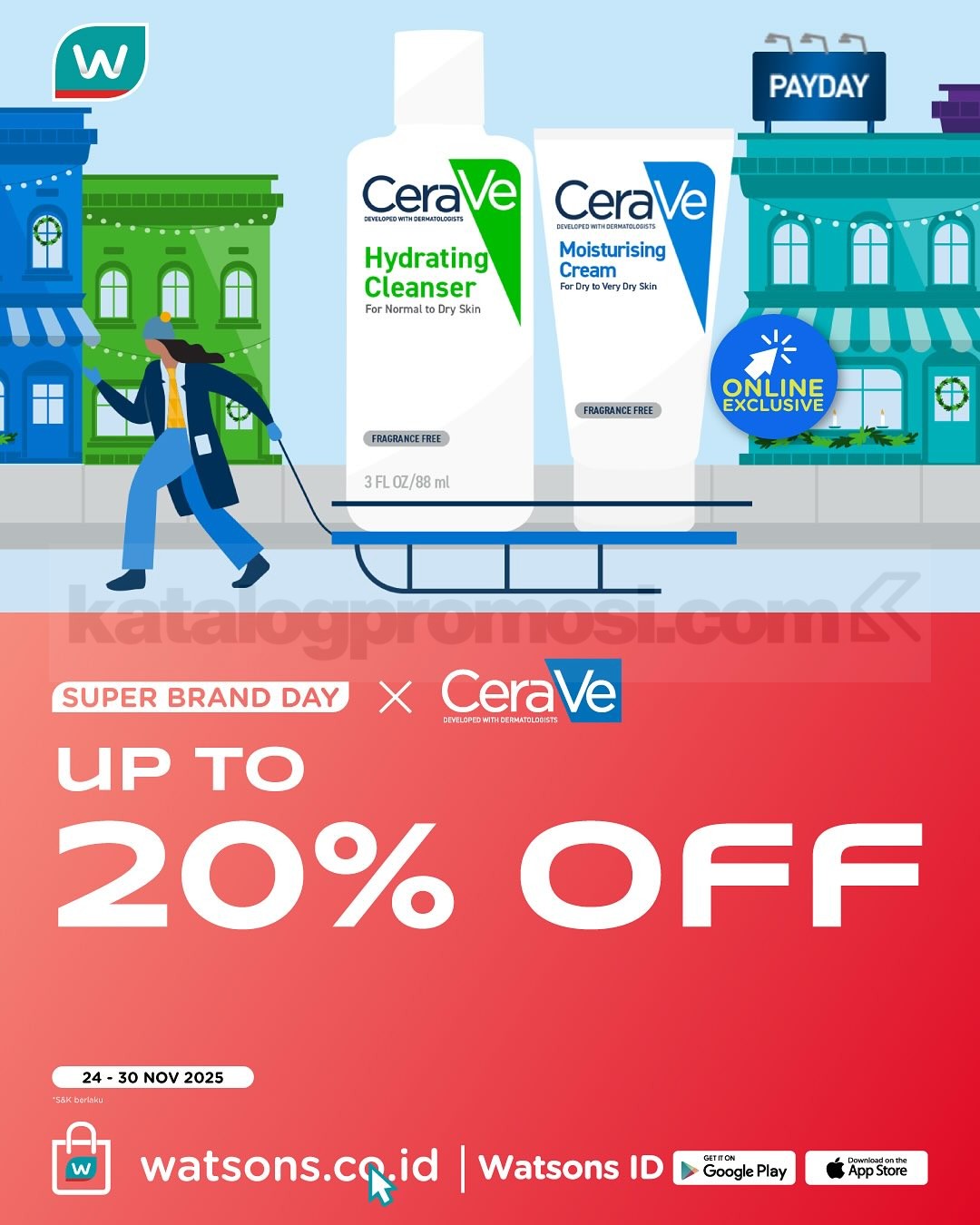 Watsons Super Brand Day Periode 24-30 November 2025