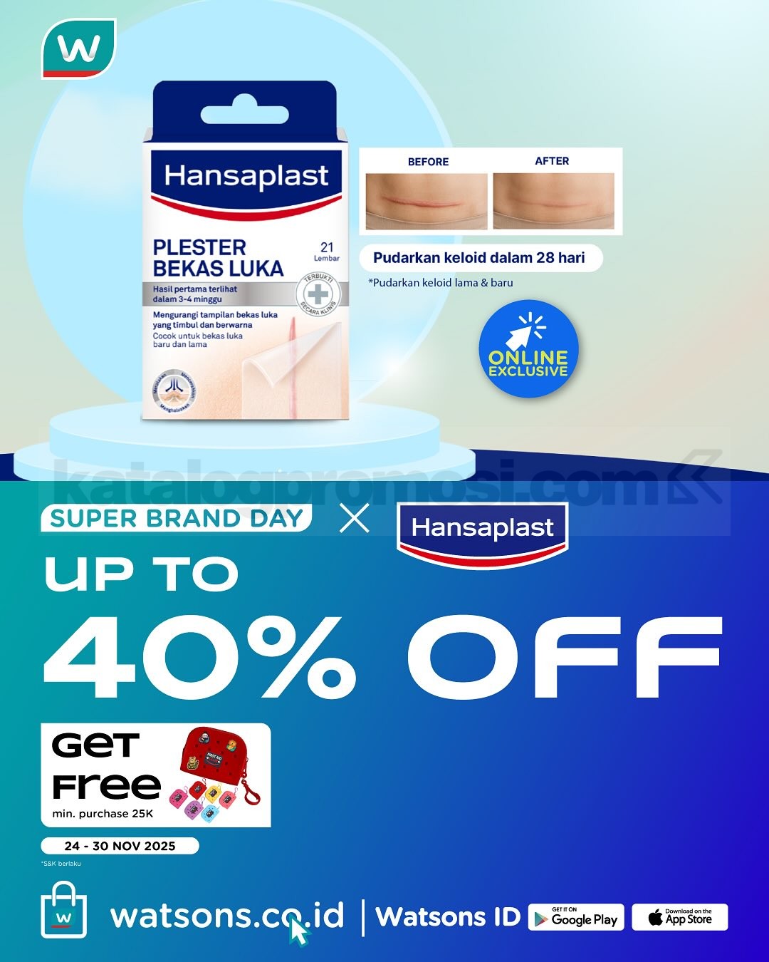 Watsons Super Brand Day Periode 24-30 November 2025 Watsons Super Brand Day Periode 24-30 November 2025