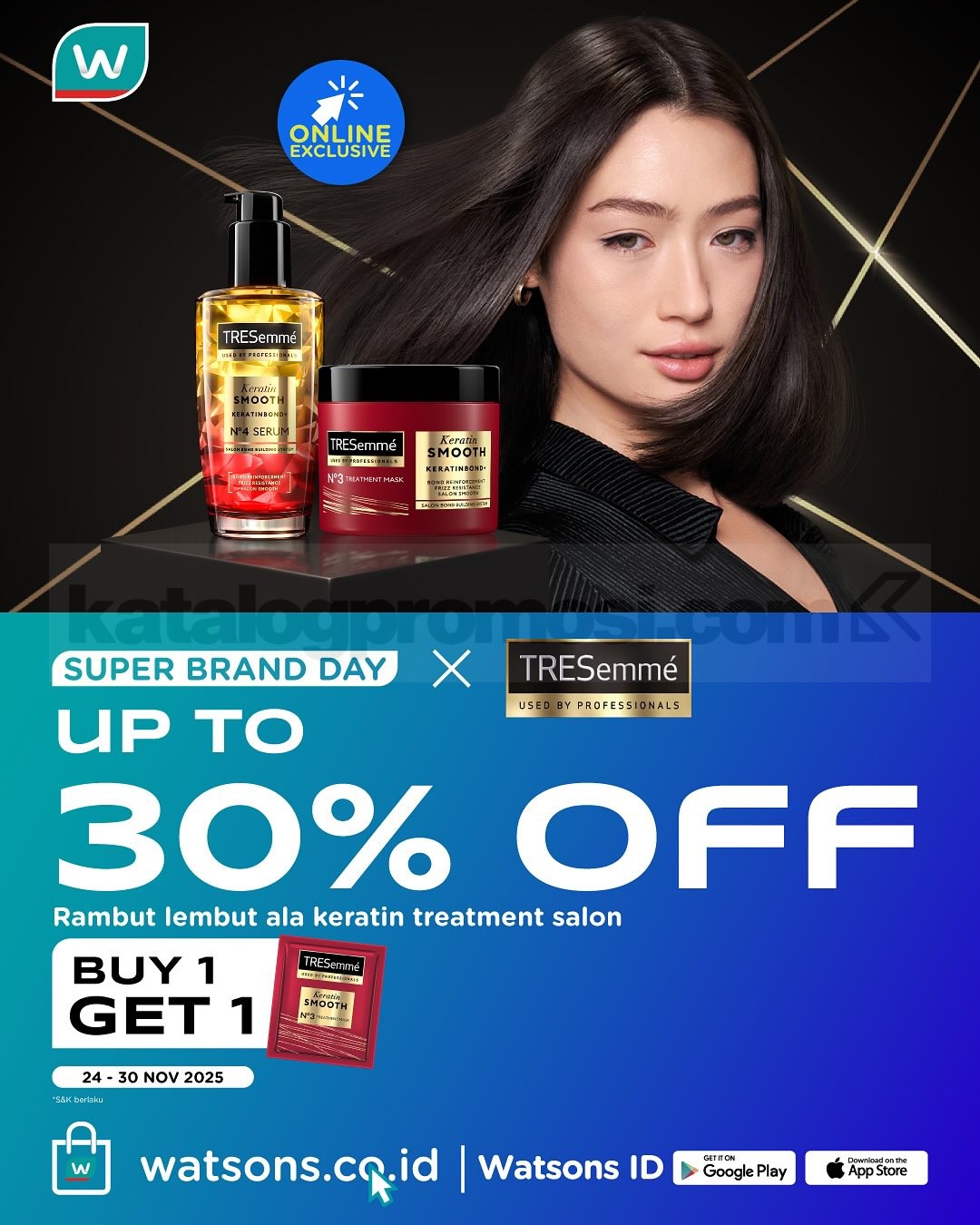 Watsons Super Brand Day Periode 24-30 November 2025 Watsons Super Brand Day Periode 24-30 November 2025