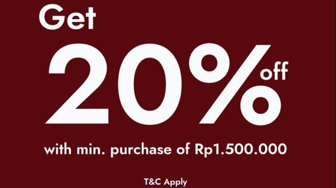 Promo ALDO Deals Get Discount 20% Off*