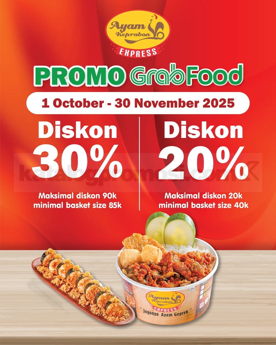 Promo Ayam Keprabon Express GrabFood Diskon hingga 30% Promo Ayam Keprabon Express GrabFood Diskon hingga 30% 1