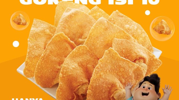 Promo Bakmi GM x Jumbo Harga Spesial Pangsit Goreng Isi 10 cuma Rp20rb