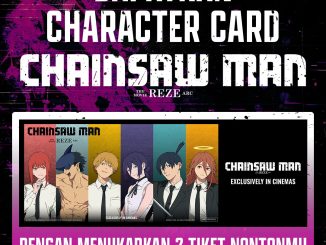Promo CGV Tukar Tiket dapat Character Card Chainsaw Man – The Movie: Reze Arc