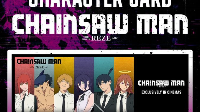 Promo CGV Tukar Tiket dapat Character Card Chainsaw Man – The Movie: Reze Arc