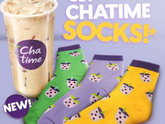 Promo Chatime Free Kaos Kaki Setiap Pembelian Chatime Large*