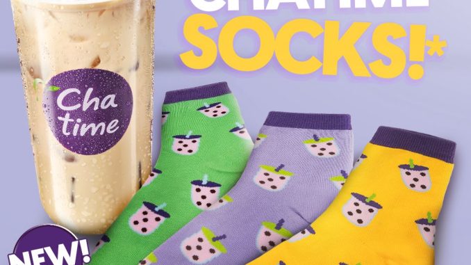 Promo Chatime Free Kaos Kaki Setiap Pembelian Chatime Large*