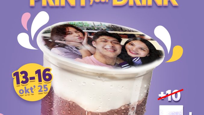 Promo Chatime Print On Your Drink cuma tambah Rp5.000 1