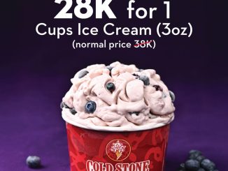 Promo Cold Stone GrabFood Dine Out Deals 1 Cups Ice Cream cuma 28K 7