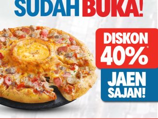 Promo Opening Domino's Pizza Uluwatu Bali Diskon 40%*