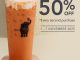 Promo Dum Dum Thai Drinks ITC Cempaka Mas diskon 50% pembelian kedua