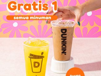 Promo Dunkin Donuts Lucky Tuesday Beli 1 Gratis 1 Semua Minuman*