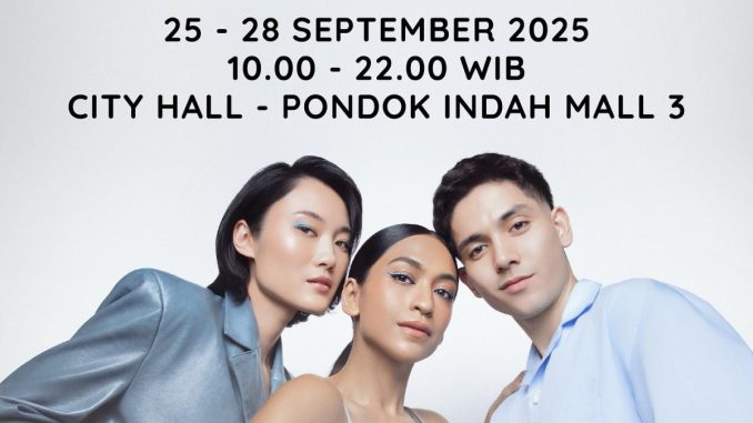 Beautysity 2025 di PIM 3 Jakarta 25–28 September dengan luxury shopping beauty care wellness
