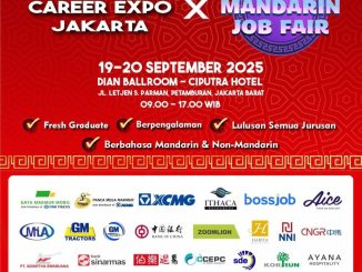 Indonesia Career Expo X Mandarin Job Fair 2025 di Jakarta Barat 19 – 20 September 2025