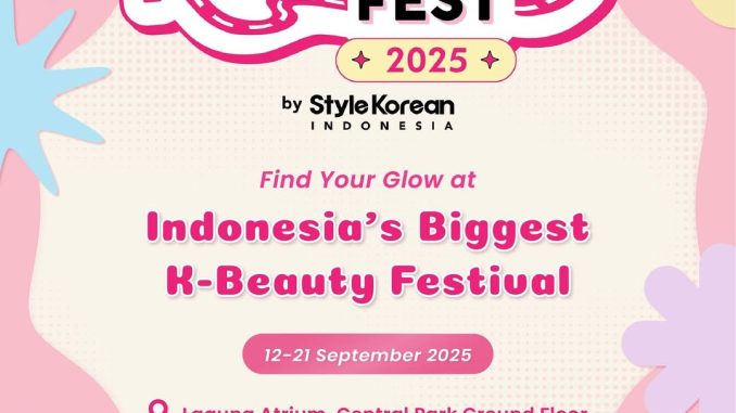 K-Beauty Fest 2025 di Central Park Jakarta 1
