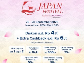 Mandiri Dwidayatour Travel Deals Japan Festival di AEON Mall BSD 2