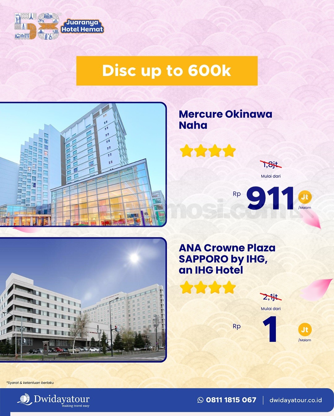 Mandiri Dwidayatour Travel Deals Japan Festival di AEON Mall BSD Mandiri Dwidayatour Travel Deals Japan Festival di AEON Mall BSD 5