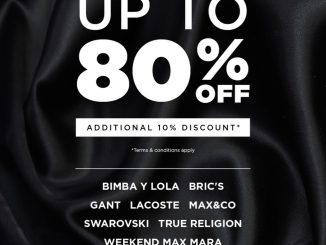 MAP Fashion Seal the Deal Bazaar di Plaza Indonesia dengan diskon hingga 80 persen dan tambahan 10 persen.