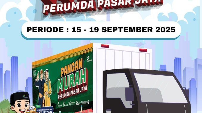 Pangan Murah Perumda Pasar Jaya di Jakarta 1