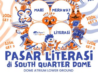Pasar Literasi di South Quarter Dome Jakarta Selatan 2–18 September 2025 dengan promo buku murah dan bundling