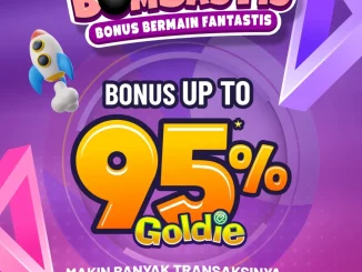 Promo Funworld Bombastis Bonus Goldie Up To 95% 1