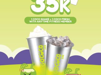 Promo Gococo Anytime Fitness Coco Shake & Fresh Coconut cuma Rp38Ribu 2