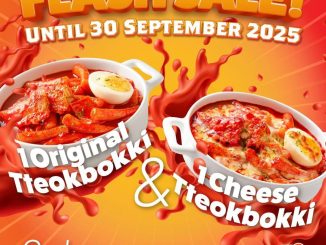 Promo GoPizza Flash Sale 1 Original + 1 Cheese Tteokbokki hanya Rp100.000