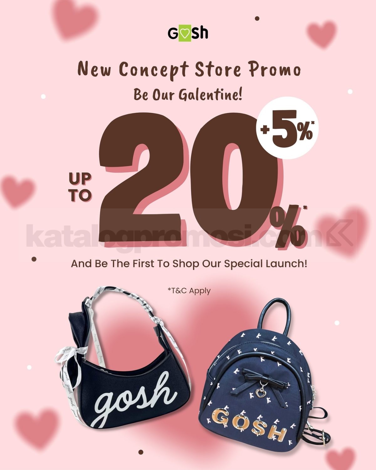 Promo Gosh Shoes Reopening Disc 20% + Extra 5% Off* Promo Gosh Reopening Disc 20% + Extra 5% Off di Mal Panakkukang Makassar