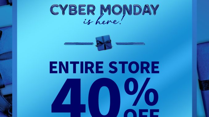Promo Birthday Bath and Body Works Cyber Monday Disc 40% Storewide