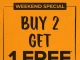 Promo Sports Station Weekend Special Buy 2 Get 1 Free*