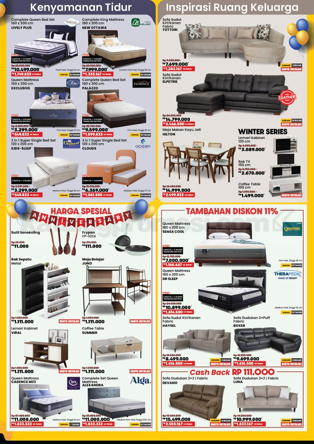 Katalog Promo COURTS 11 Tahun Anniversary 01-31 Oktober 2025 Katalog Promo COURTS 11 Tahun Anniversary 01-31 Oktober 2025 3