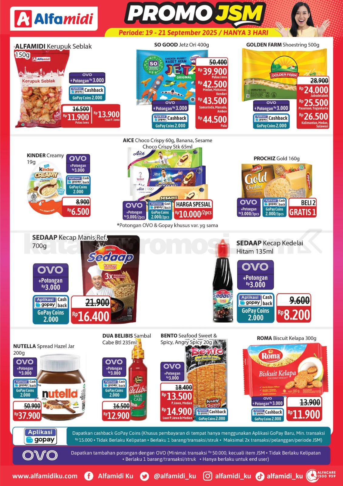 Promo JSM ALFAMIDI MINGGU INI 19-21 SEPTEMBER 2025 Promo JSM ALFAMIDI MINGGU INI 19-21 SEPTEMBER 2025 1