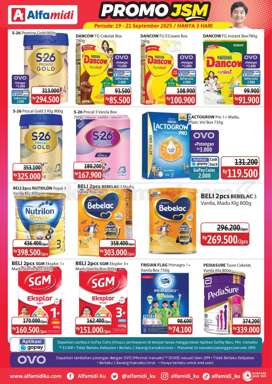 Promo JSM ALFAMIDI MINGGU INI 19-21 SEPTEMBER 2025 Promo JSM ALFAMIDI MINGGU INI 19-21 SEPTEMBER 2025 9
