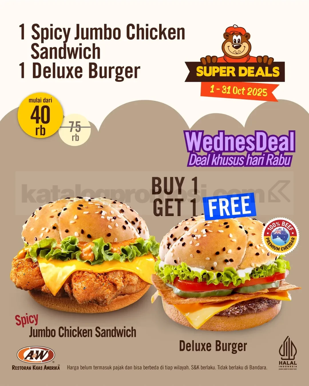 KUPON DISKON A&W OKTOBER 2025 KUPON DISKON A&W OKTOBER 2025 2