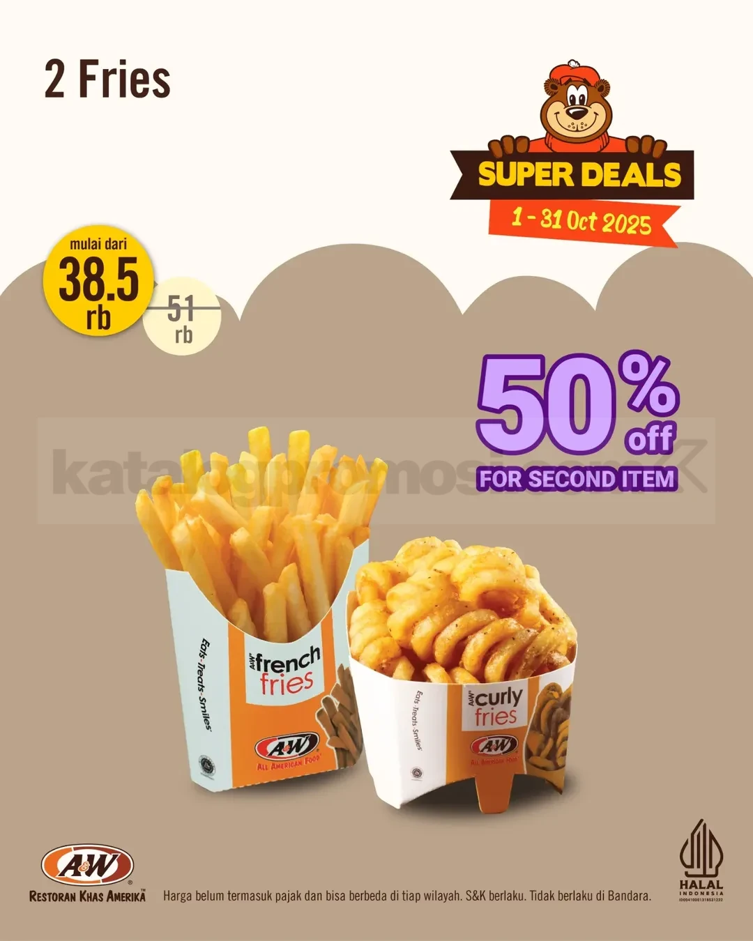 KUPON DISKON A&W OKTOBER 2025 KUPON DISKON A&W OKTOBER 2025 7