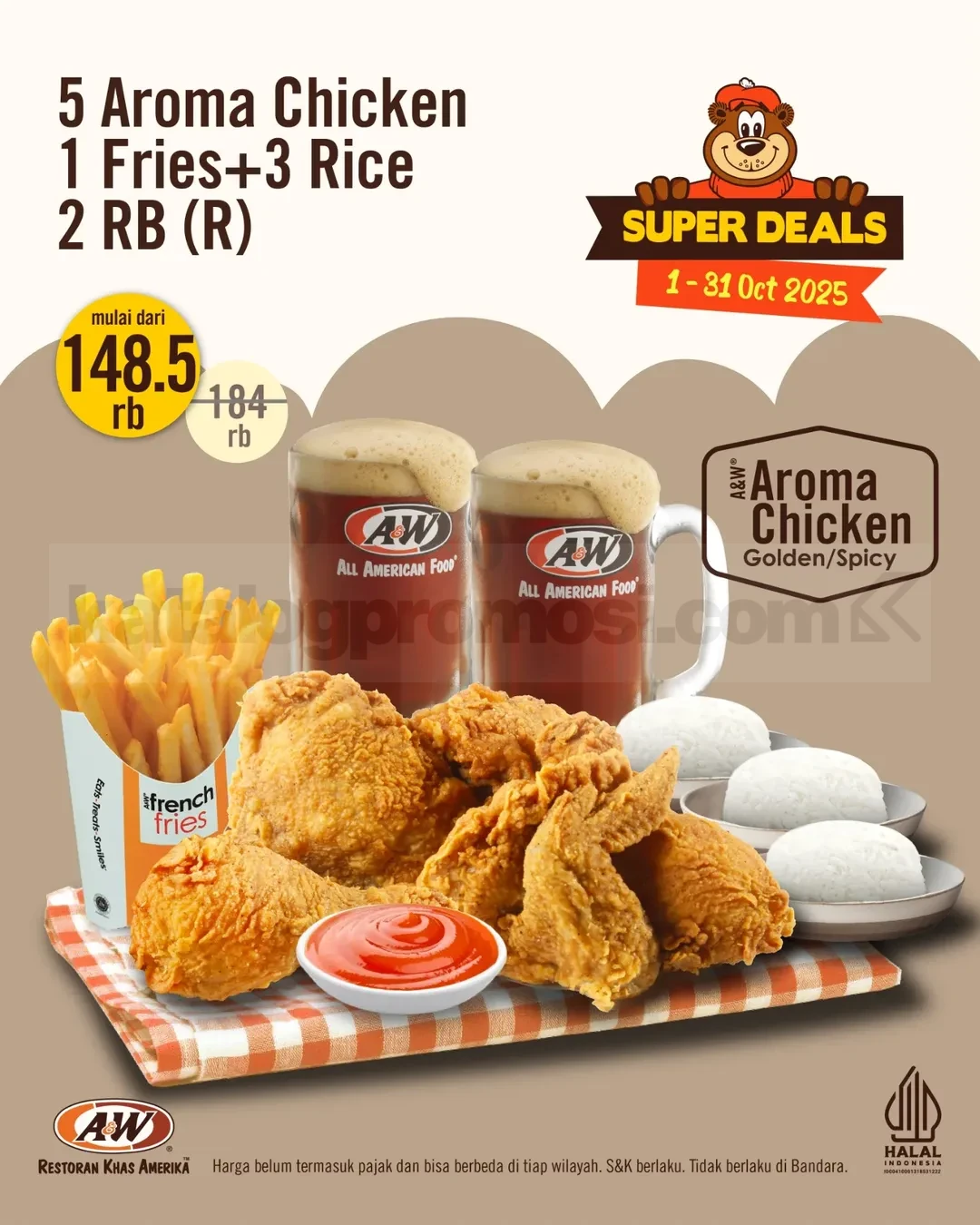 KUPON DISKON A&W OKTOBER 2025 KUPON DISKON A&W OKTOBER 2025 11