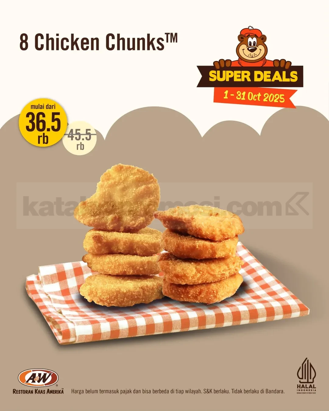 KUPON DISKON A&W OKTOBER 2025 KUPON DISKON A&W OKTOBER 2025 13