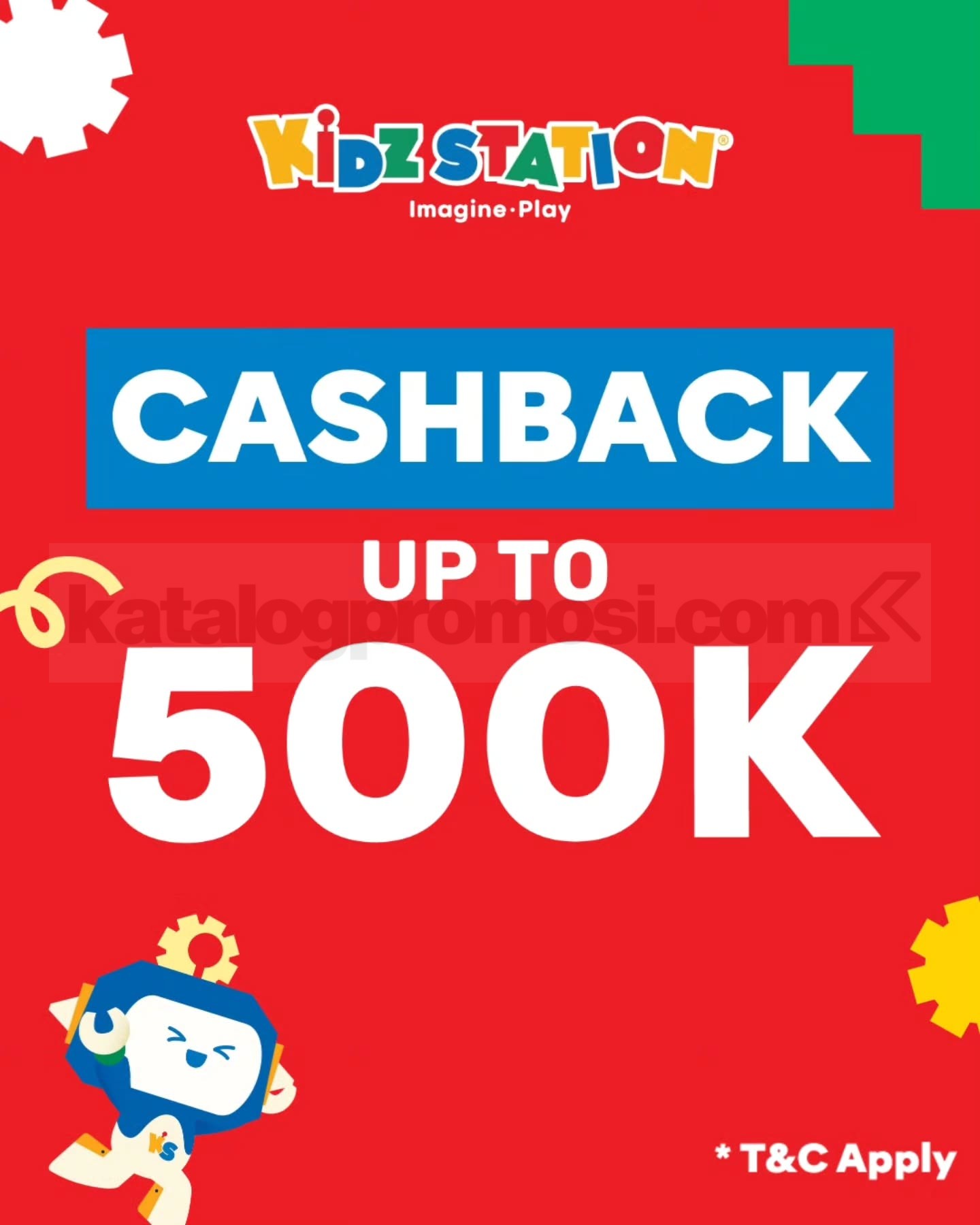 Promo Kidz Station Get Cashback Up To 500K* Promo Kidz Station Get Cashback Up To 500K* 1