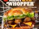 Promo Burger King NEW! MeatGOL Whopper Gratis Fries dan Coke Zero dengan pembelian à la carte