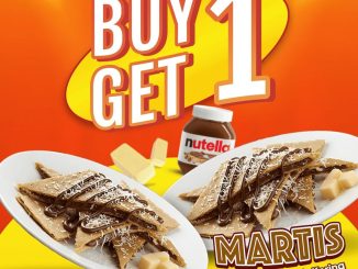 Promo Martabakku Beli 1 Gratis 1 Martis Nutella Keju