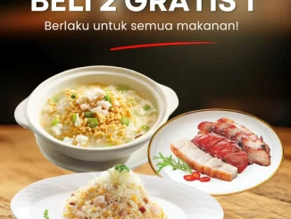 Promo May Star Buy 2 Get 1 Free Makanan di Mal Artha Gading