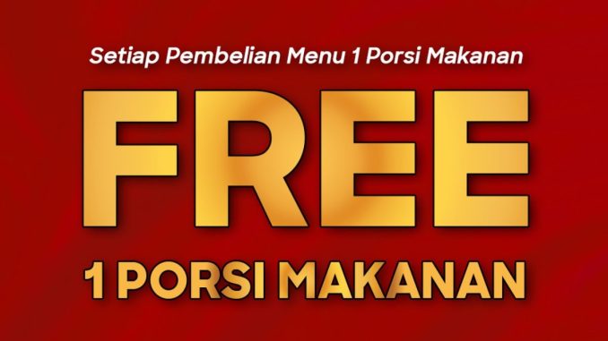Promo Nelayan Restaurant Beli 1 Gratis 1 Makanan*