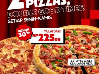 Promo Pizza Hut Beli 2 Large Pizza cuma Rp225.000