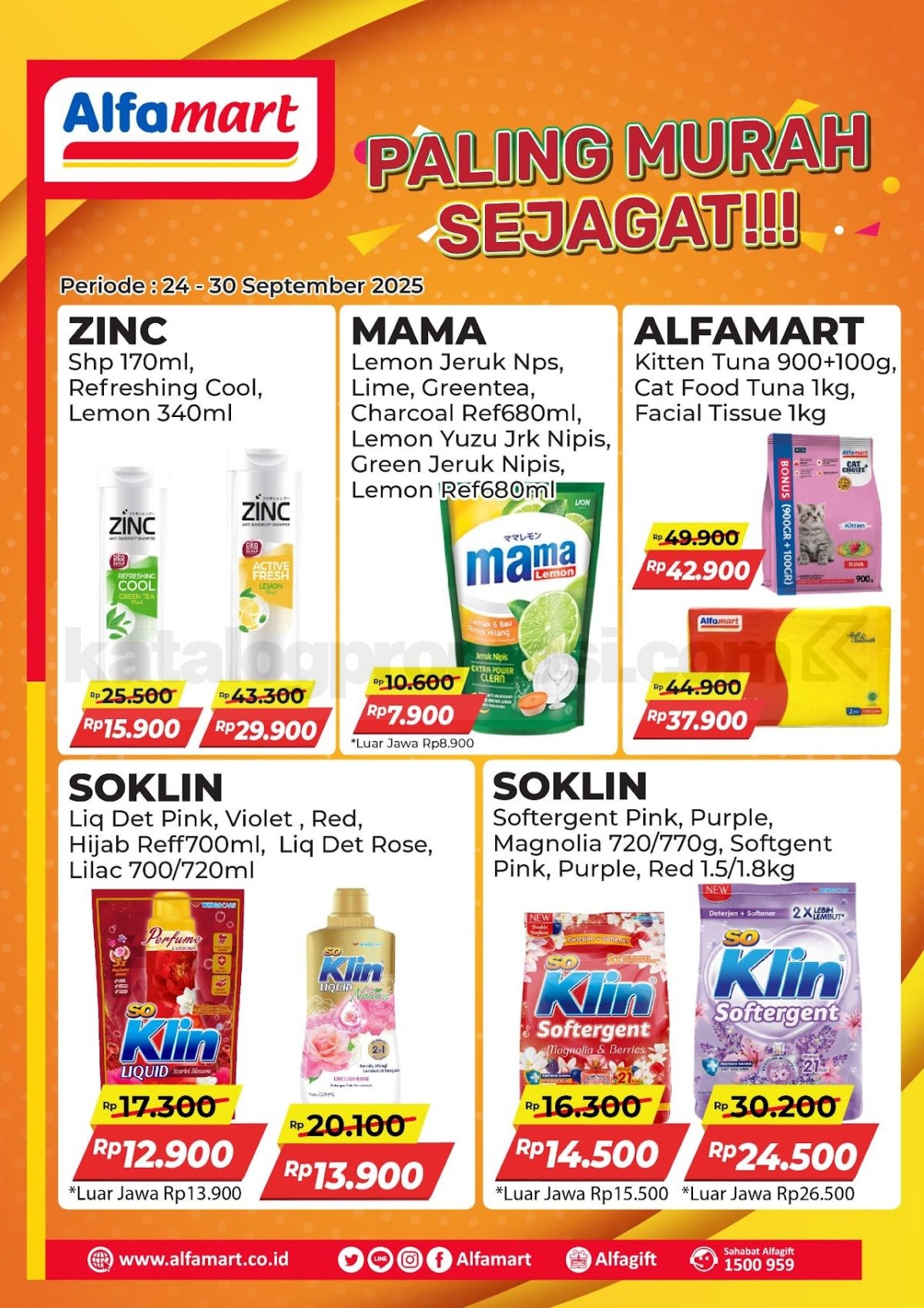 PROMO ALFAMART PALING MURAH SEJAGAT 24-30 September 2025 PROMO ALFAMART PALING MURAH SEJAGAT 24-30 September 2025 3